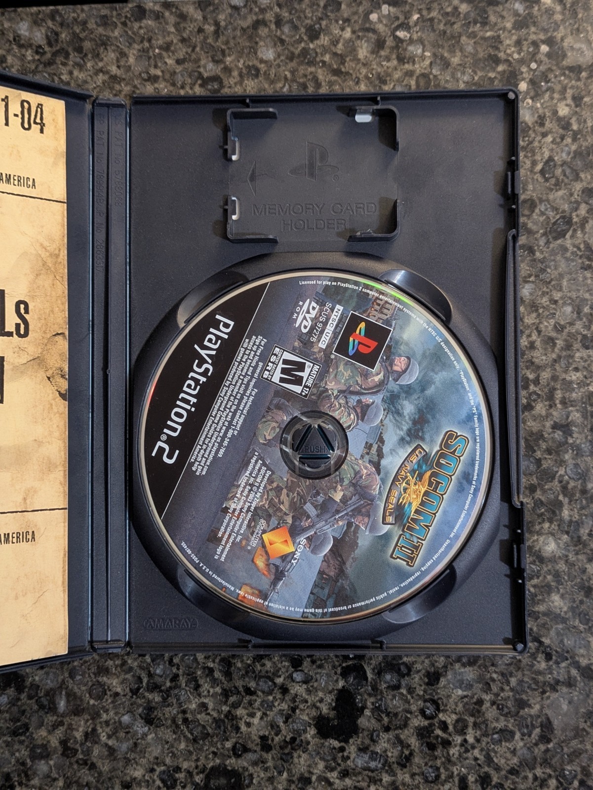 SOCOM II: U.S. Navy SEALs - PS2 - Black Label - CIB - photo 3