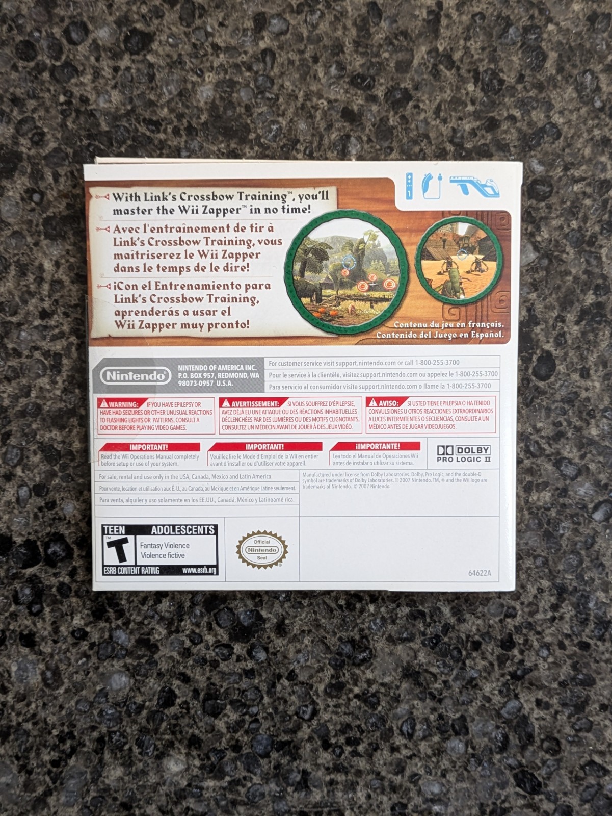 Link's Crossbow Training (Wii) - Brand New Sealed - photo 2