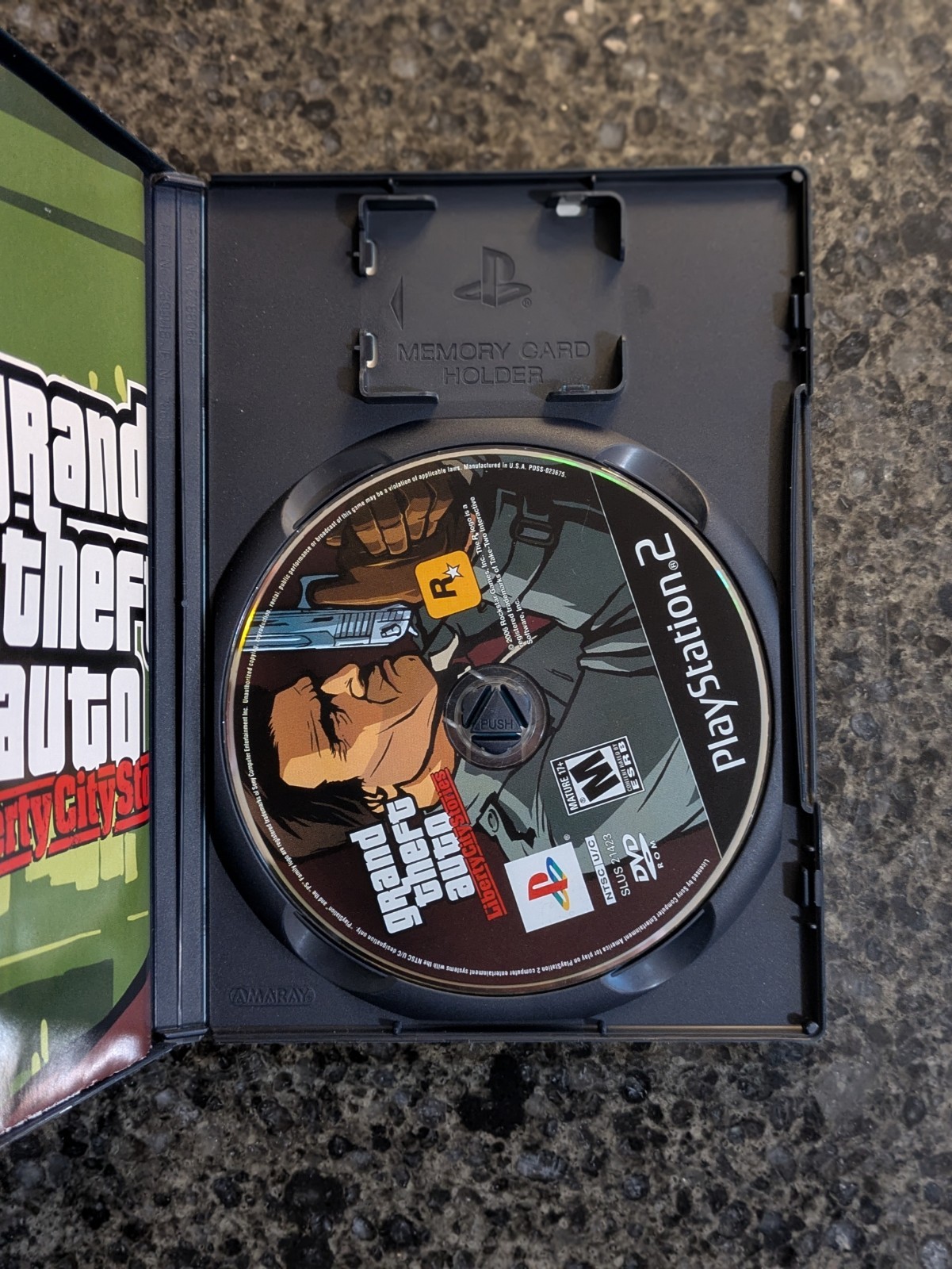 PS2 - Grand Theft Auto Liberty City Stories CIB & Map - photo 3