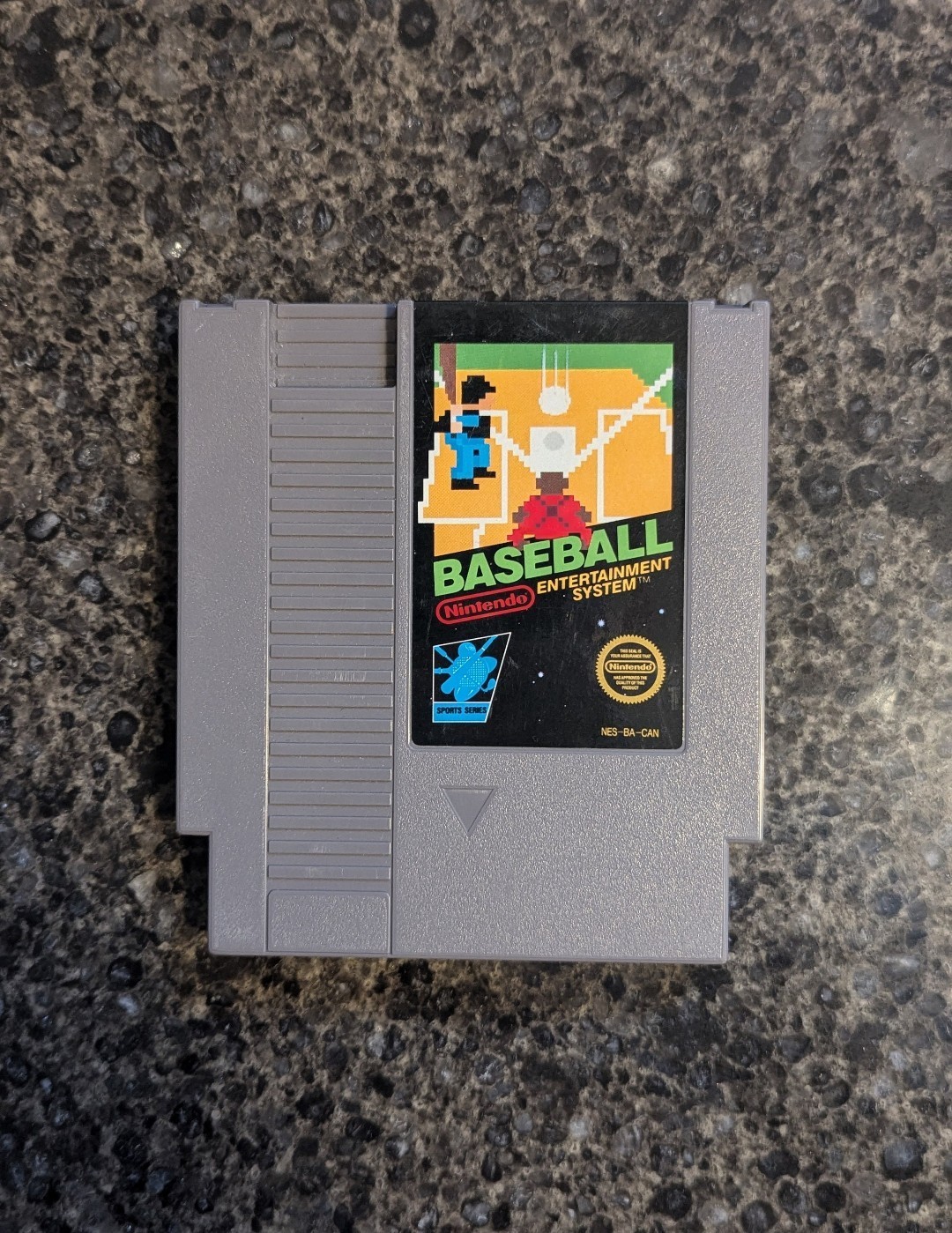 Baseball NES Cartridge (Nintendo 1985) Tested Working!