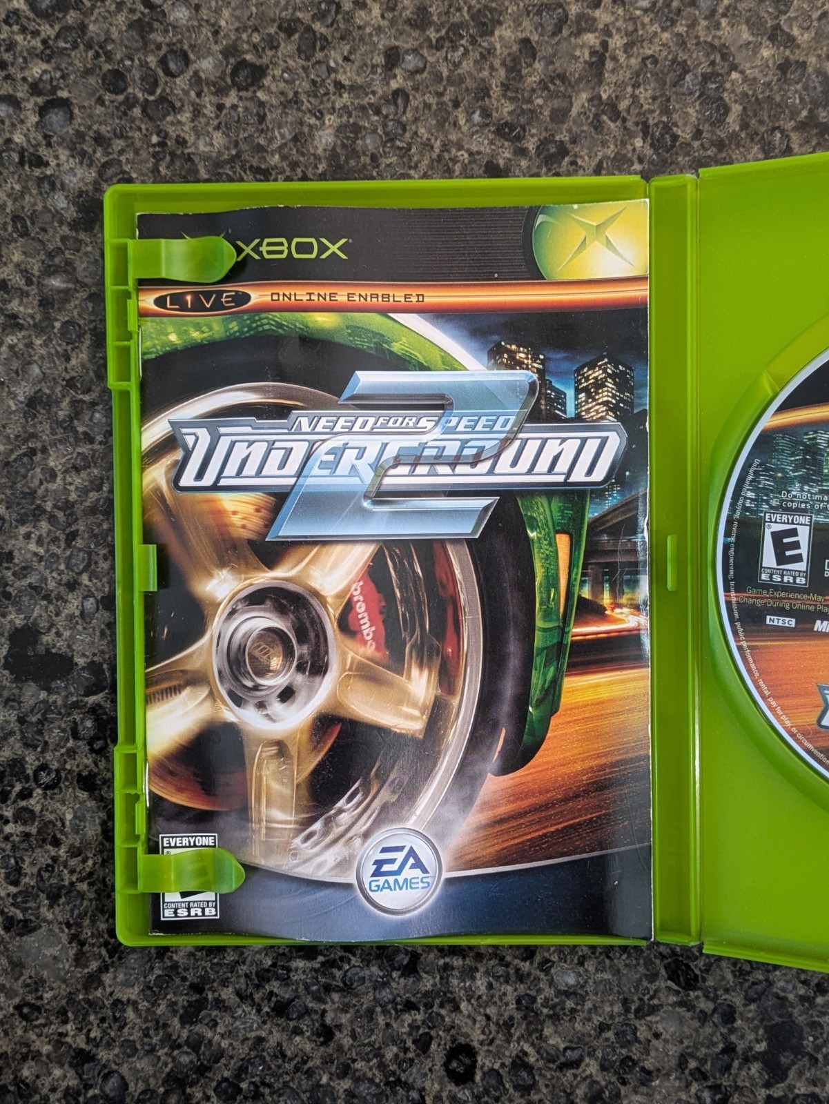 Need for Speed: Underground 2 Xbox CIB Complete w/ Manual VG - T - photo 2