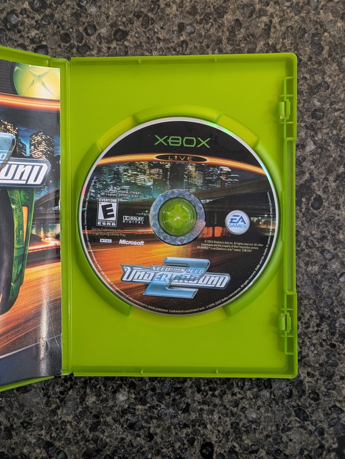 Need for Speed: Underground 2 Xbox CIB Complete w/ Manual VG - T - photo 3