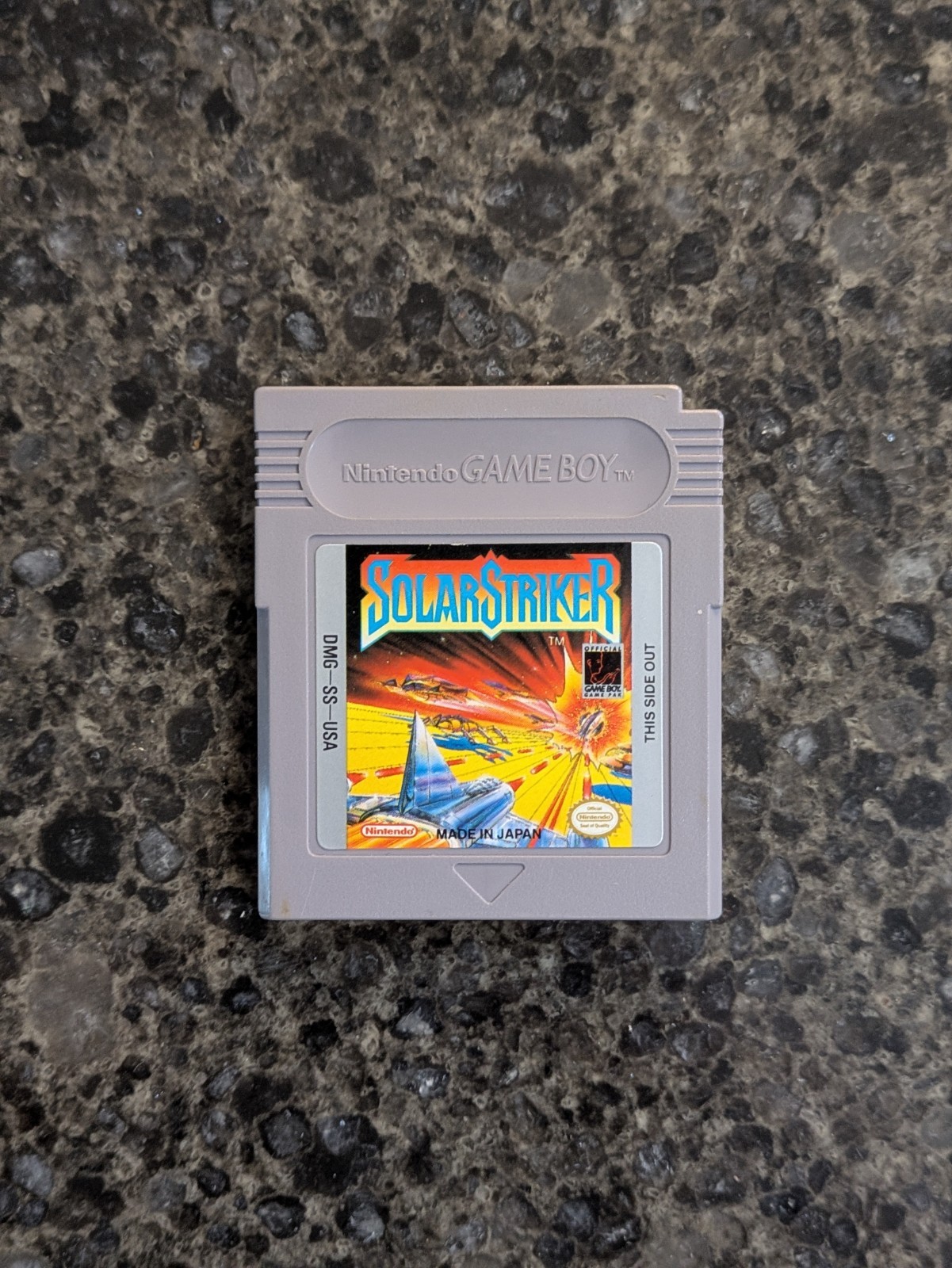 Solar Striker Original Nintendo Game Boy Game Cartridge Tested &