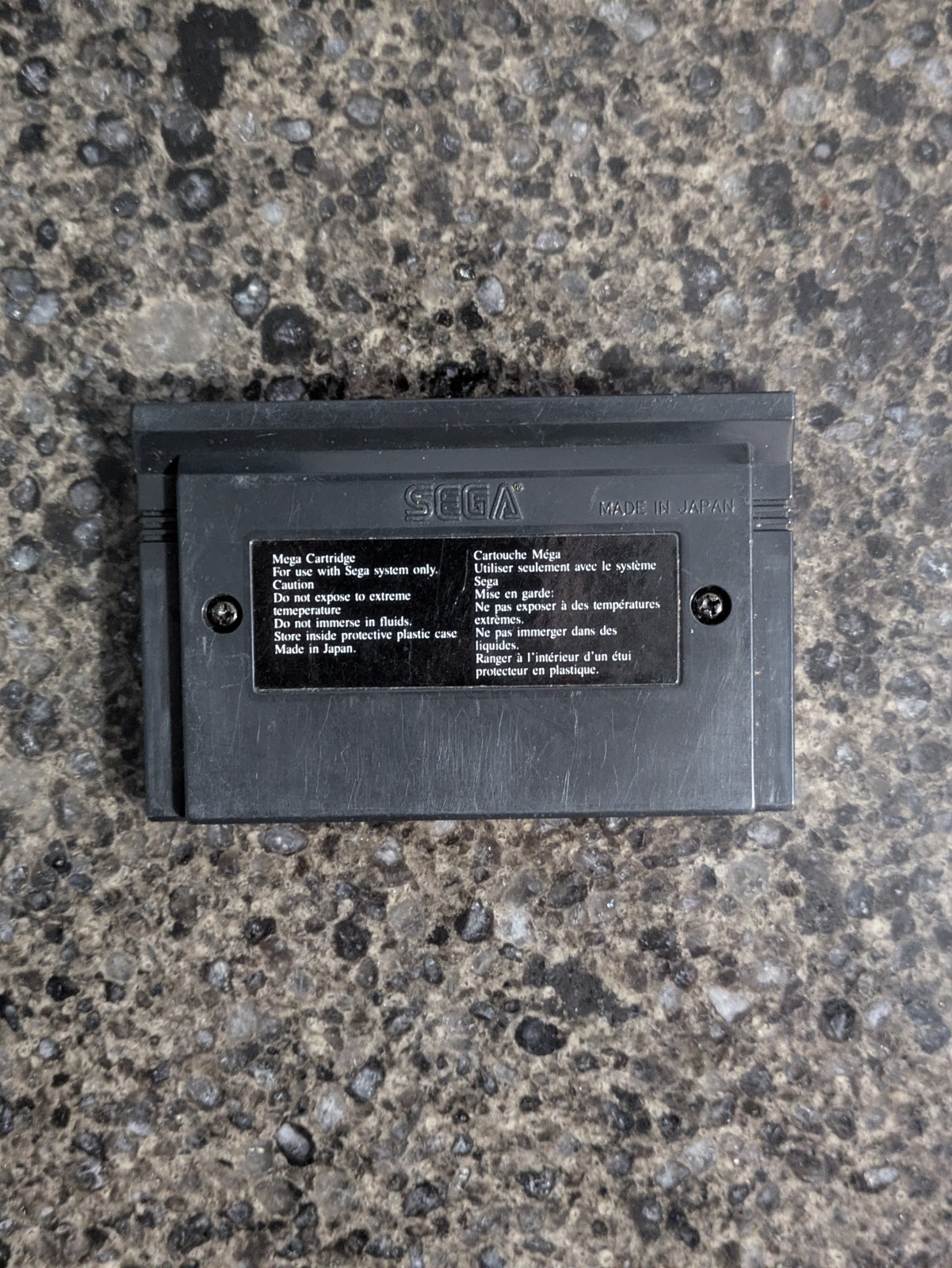 Hang On/Safari Hunt - Sega Master System Game Cart (Tested) - photo 2