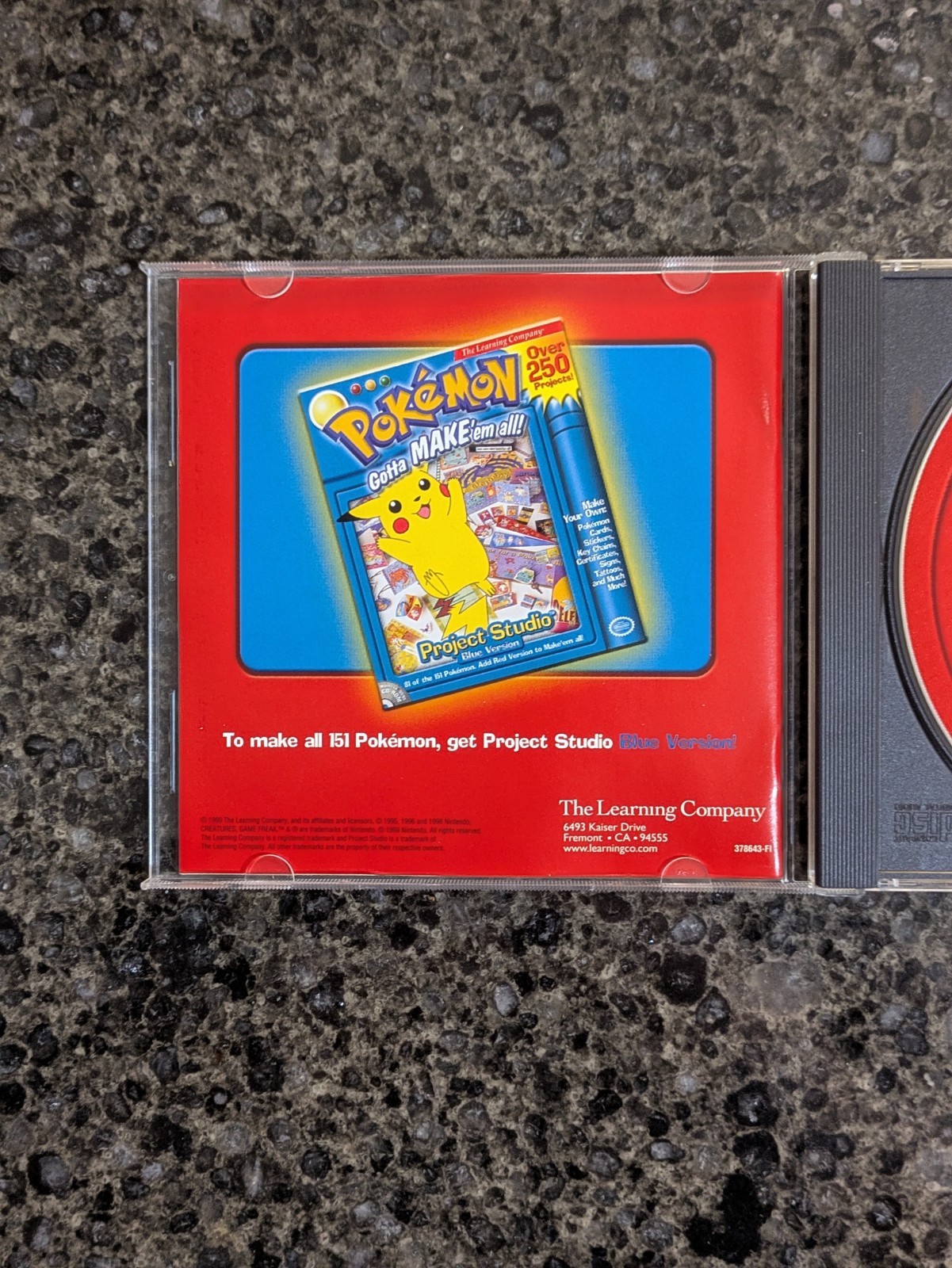 Pokemon Project Studio Red Version Gotta Make 'Em All! - CD-ROM - photo 2