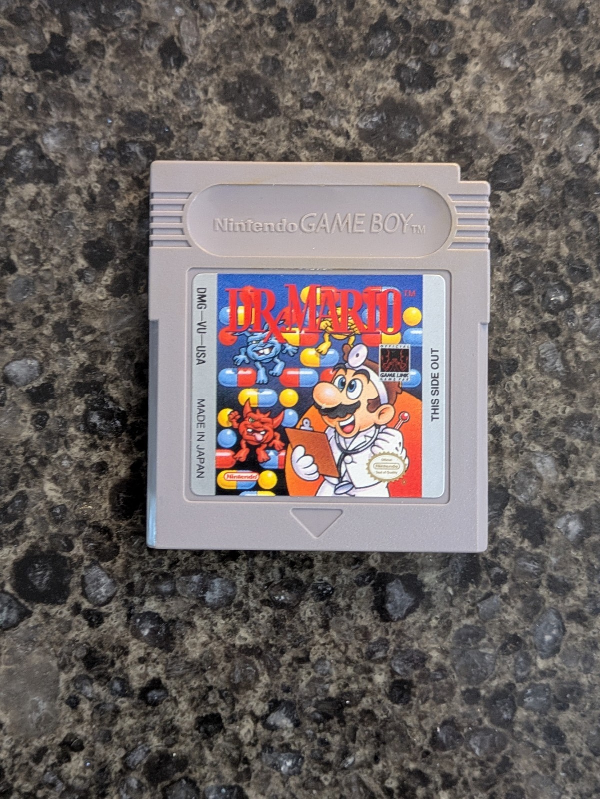 Dr. Mario (Nintendo Game Boy, 1990) GB Original - TESTED