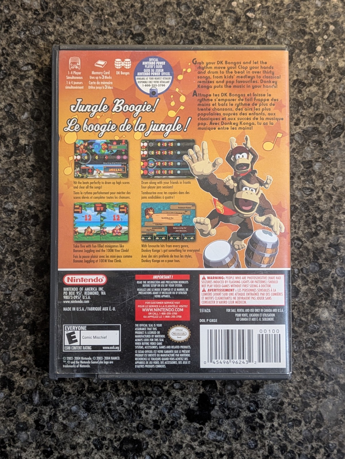 Donkey Konga (Nintendo GameCube, 2004) No Manual/Bongos - photo 3