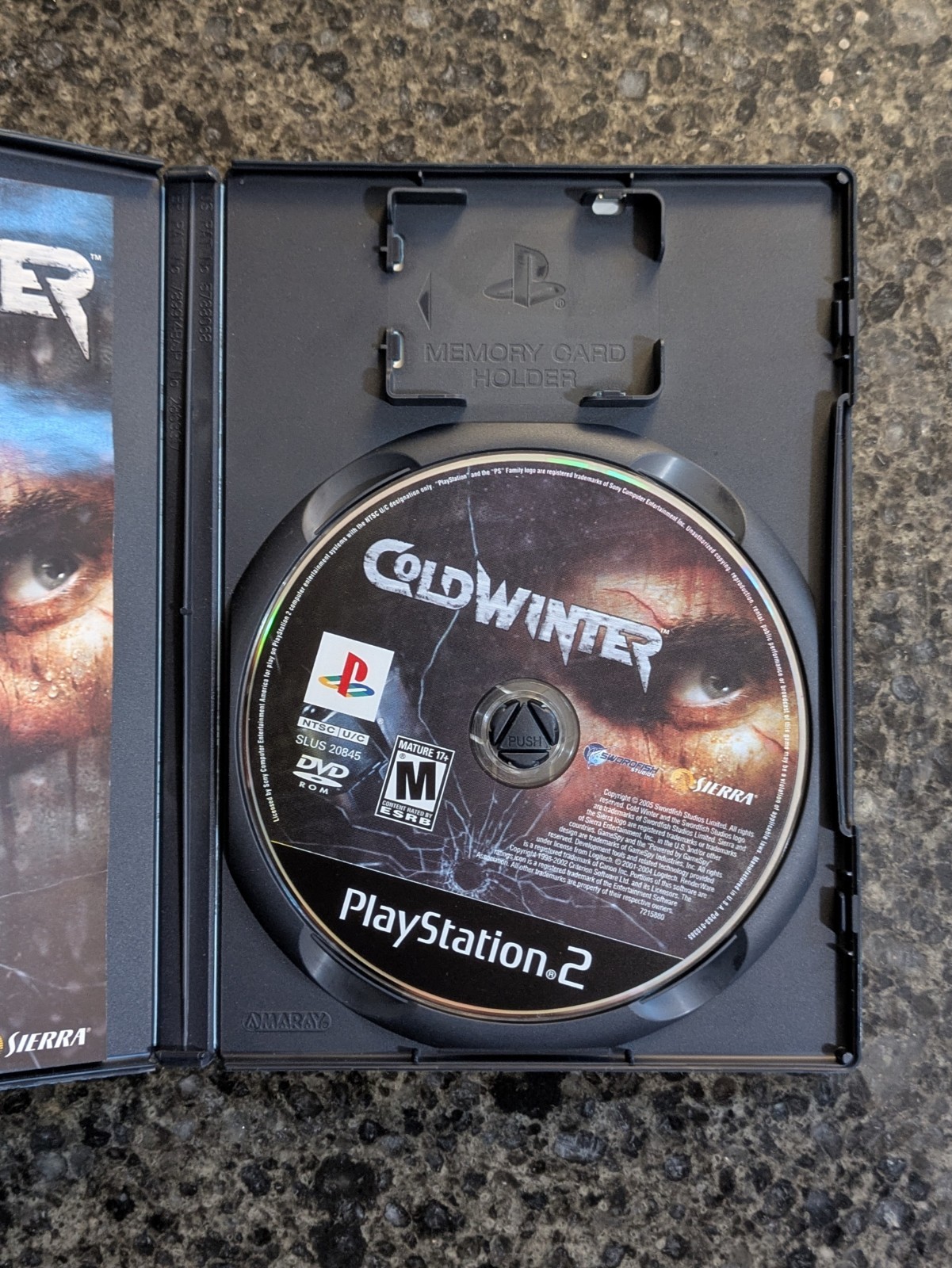 Sony Playstation 2 Cold Winter (PS2) Complete CIB Tested - photo 3