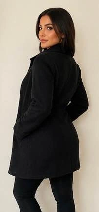 Classic Black Wool Coat – Elegant & Warm - photo 2