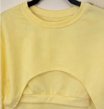 Yellow Layered Crop Top - photo 5