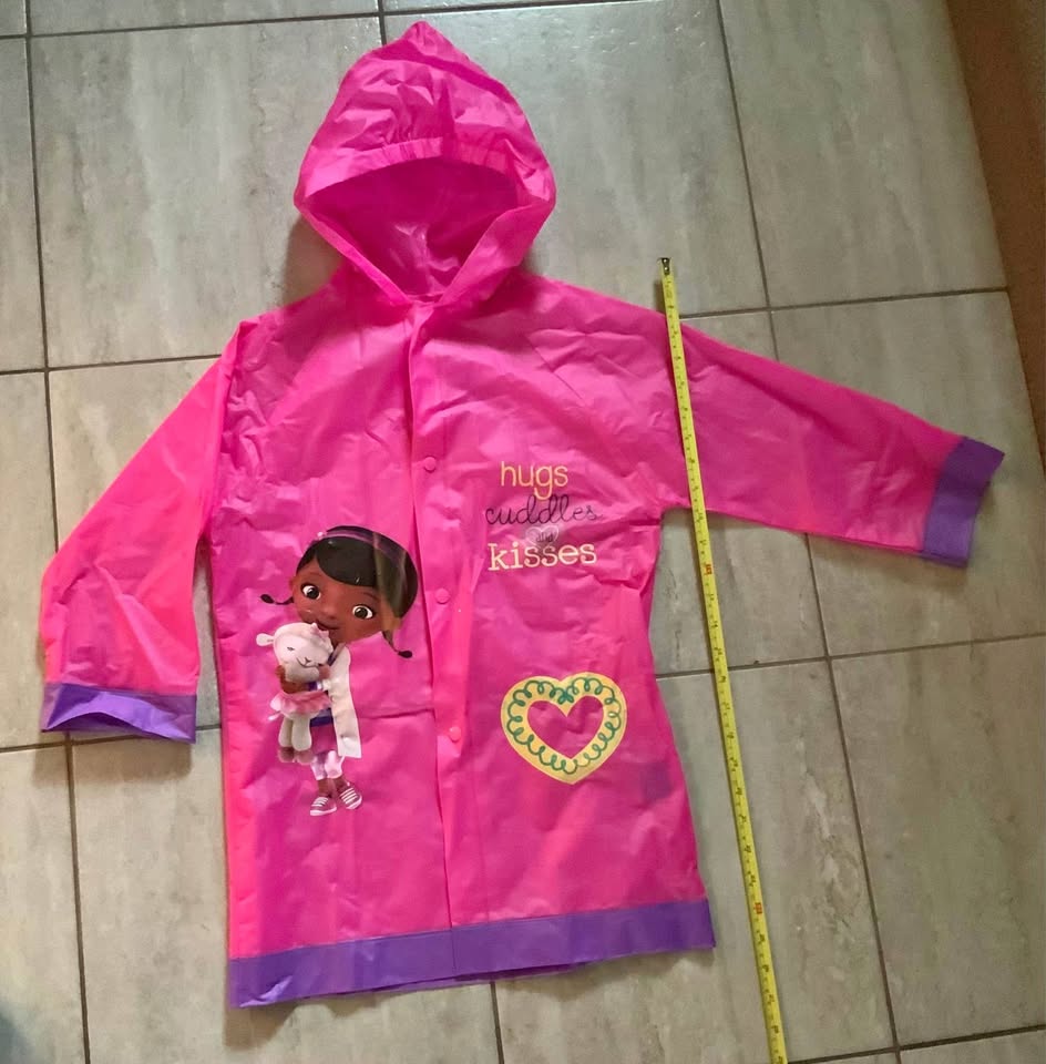 Disney girls raincoat