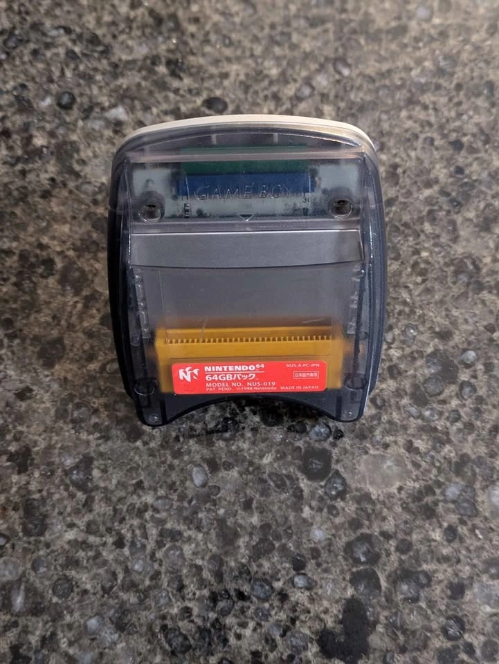 Official Nintendo 64 GB Transfer Pack Pak Gameboy N64 Authentic - photo 2