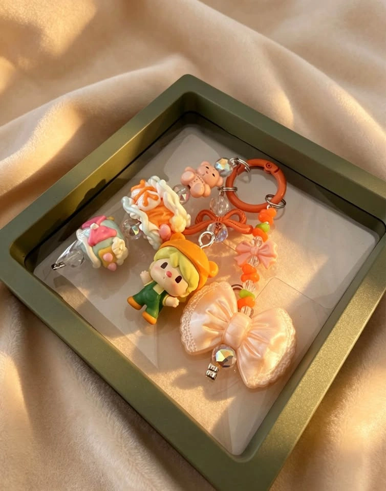 BRAND NEW! Authentic POP MART pop bean Keychain/Phone/Bag Charm