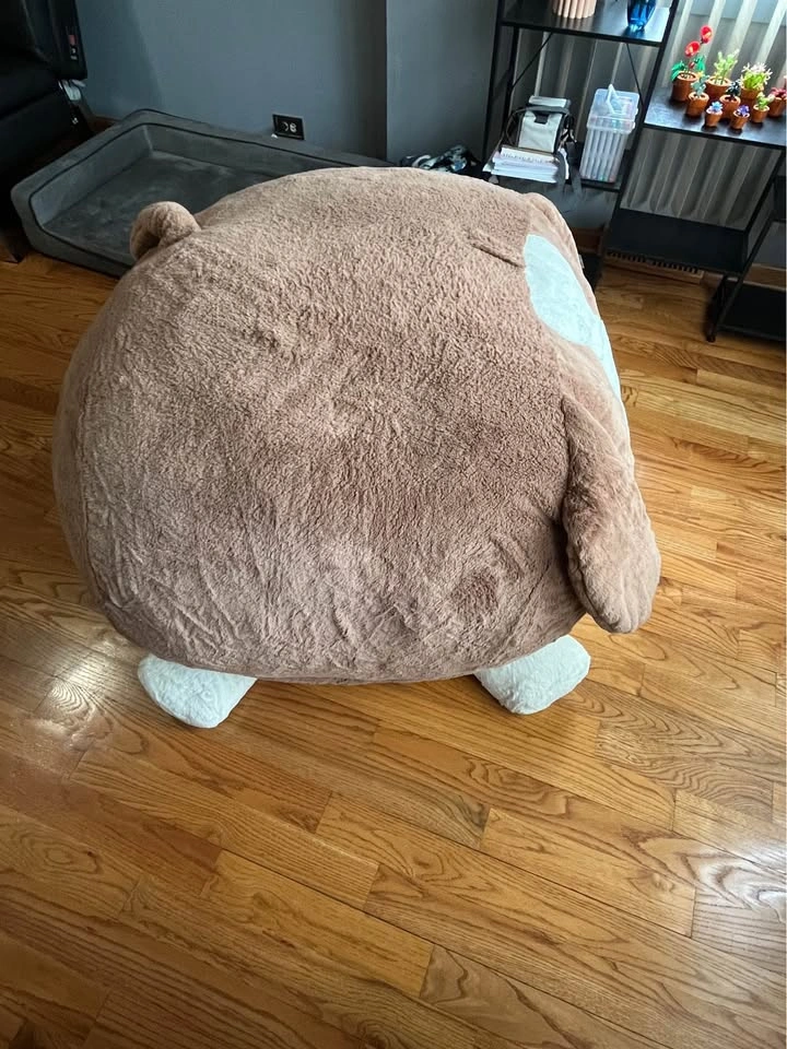Like new Big Joe memory foam bean bag in dog style - photo 2