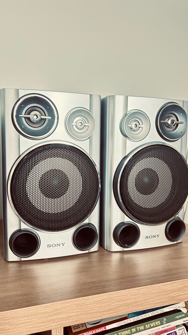 Sony SS-CHPZ9 Bookshelf Speakers - Pair - 6 Ohm