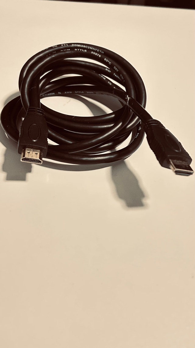 HDMI Cable – 6.5 ft (2 m) – HDMI