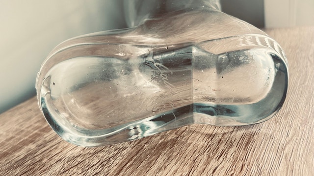 Vintage Glass Boot Beer Mug – 10” Tall Das Boot Style - photo 3