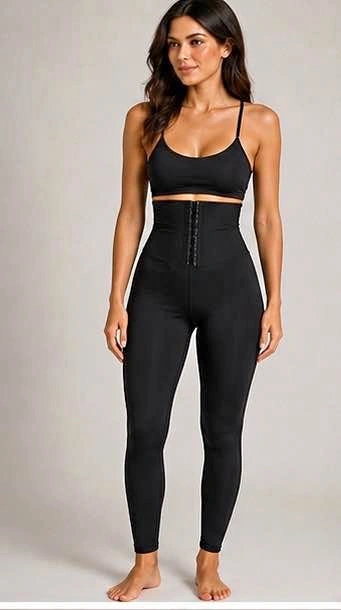 🖤Black High-Waist Leggings – Stretchy & Comfortable