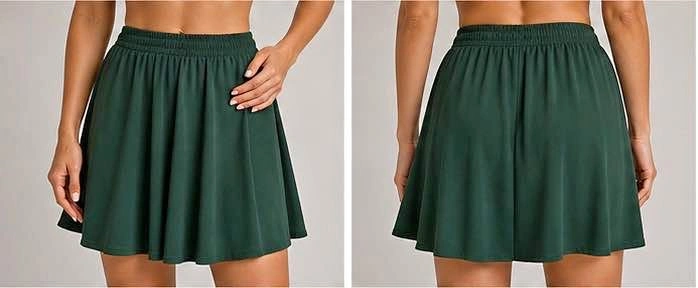 Green Skater Skirt – Size M
