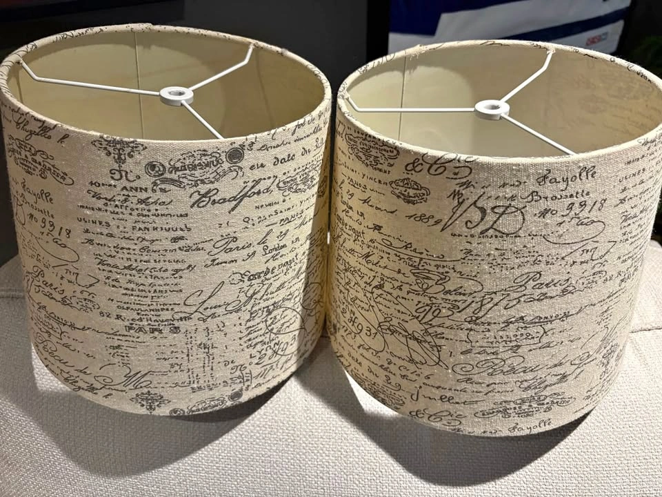 Lampshades sold as pair only