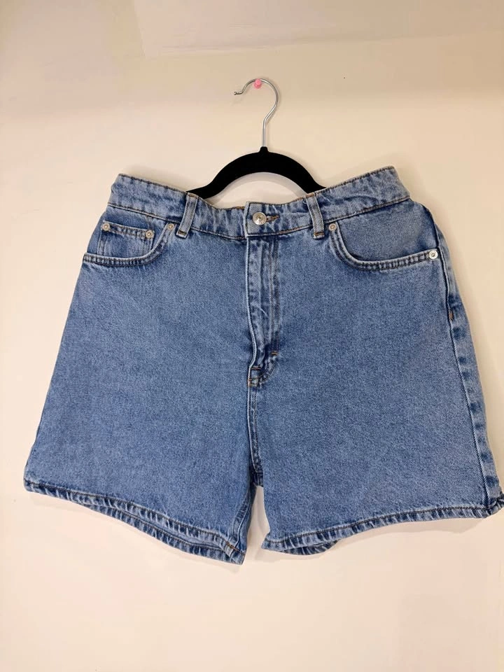 Light blue denim Short - Jeans
