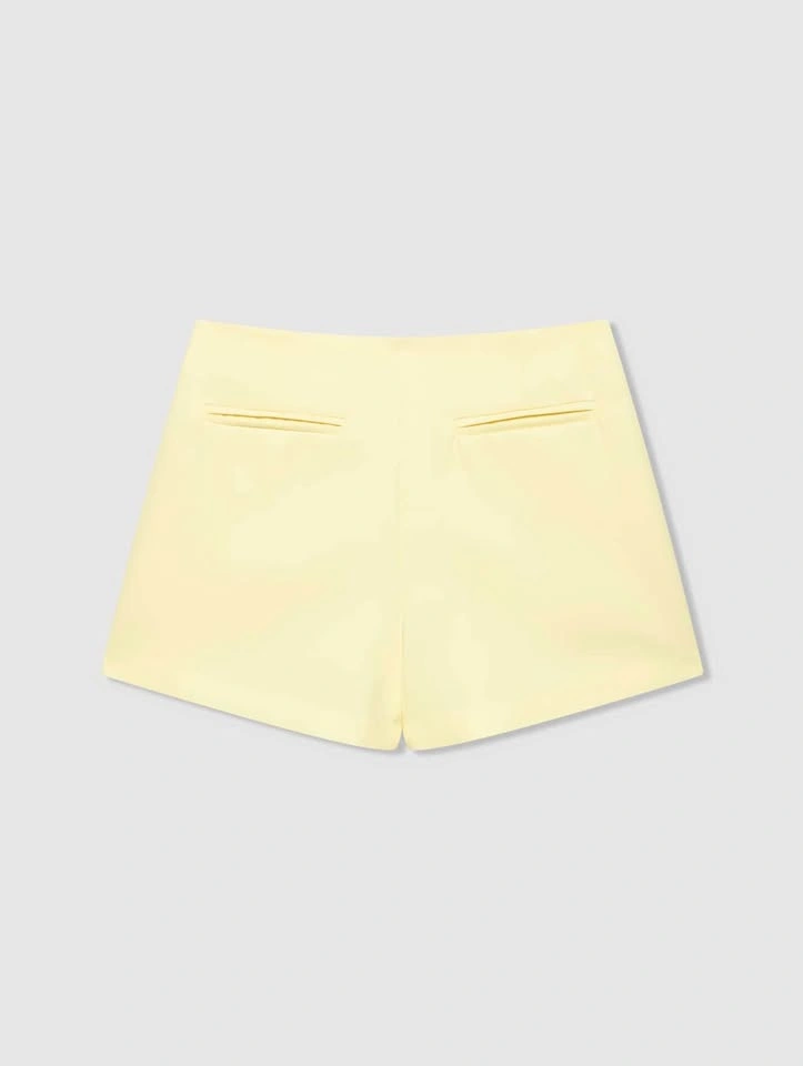 Yellow Wrap Skort - photo 2