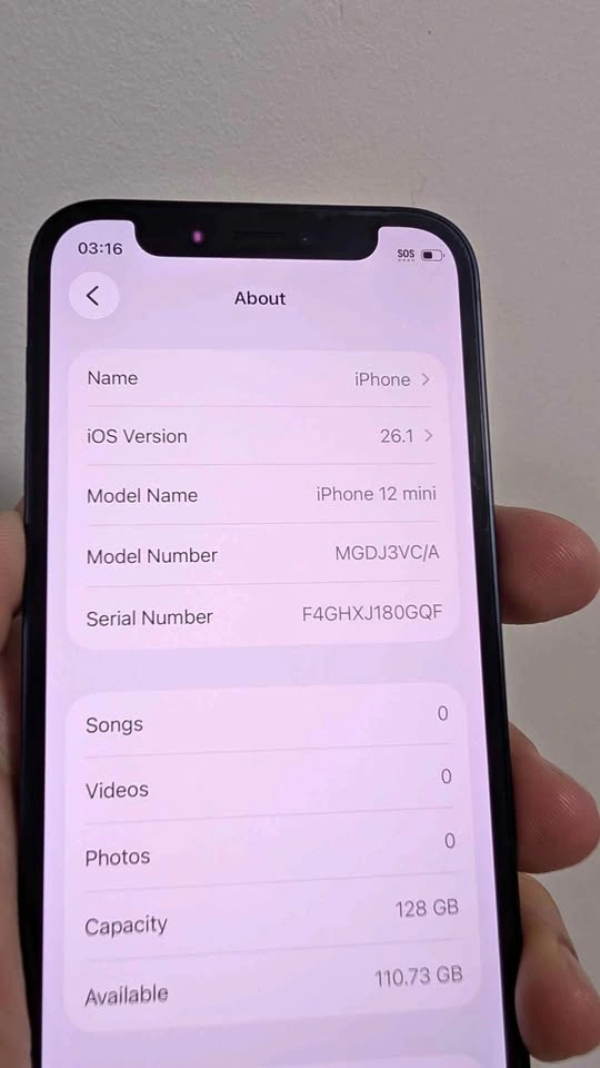 iPhone 12 mini | 128GB | 98% 🔋