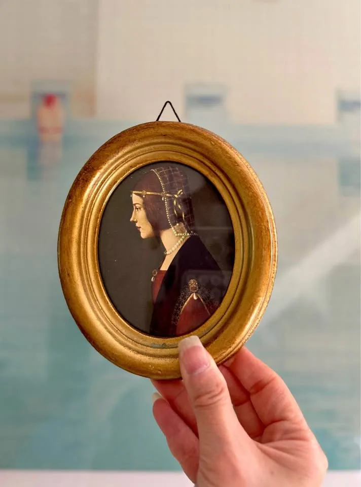Vintage Italian Portrait Print thumbnail