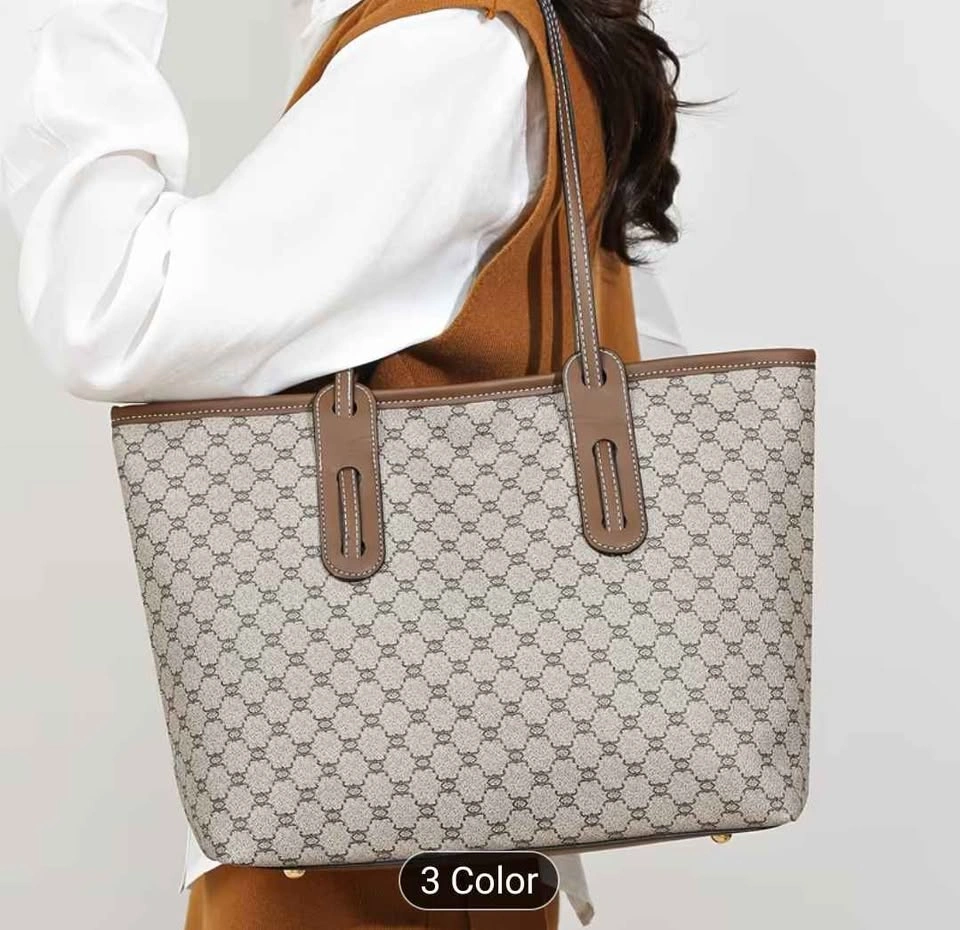 Brand new 3pc large capacity women Hand bag with wallet and card - photo 2
