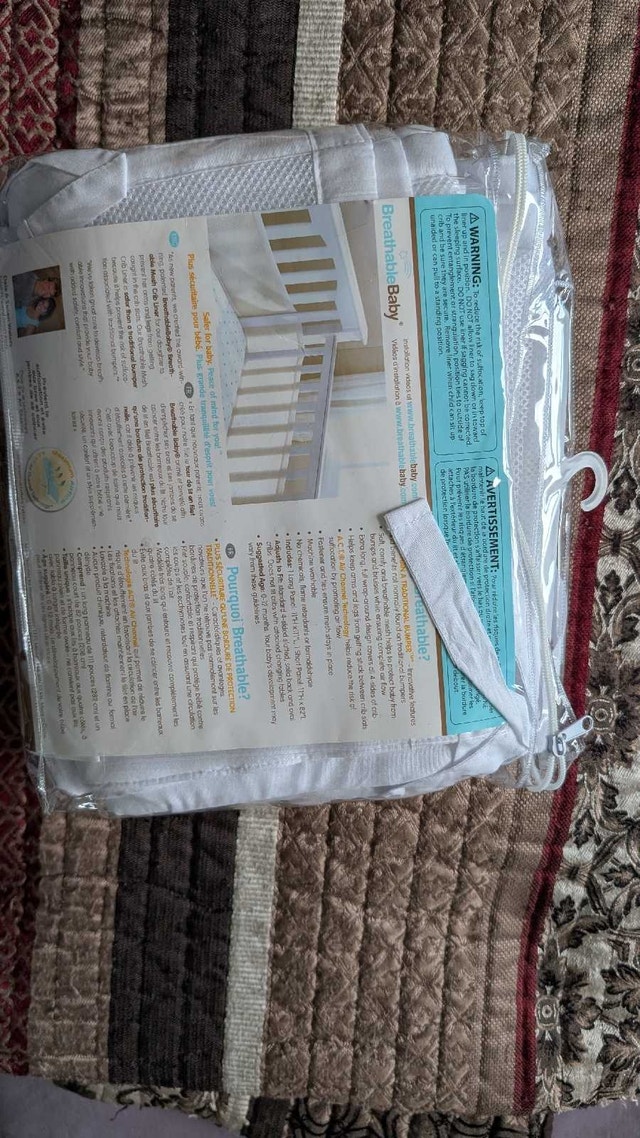 Breathable Baby Crib Mesh Liner - photo 2
