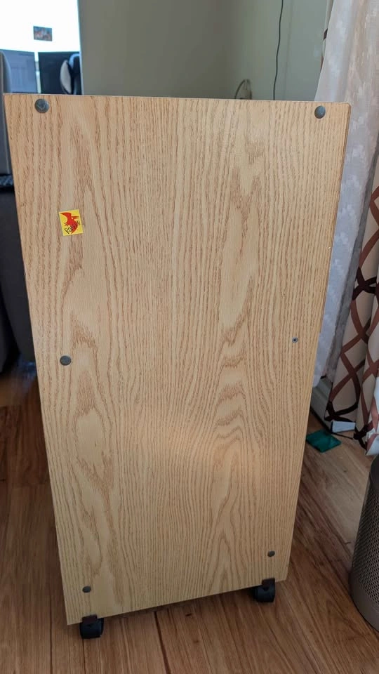 Rolling Wooden Cabinet - photo 3