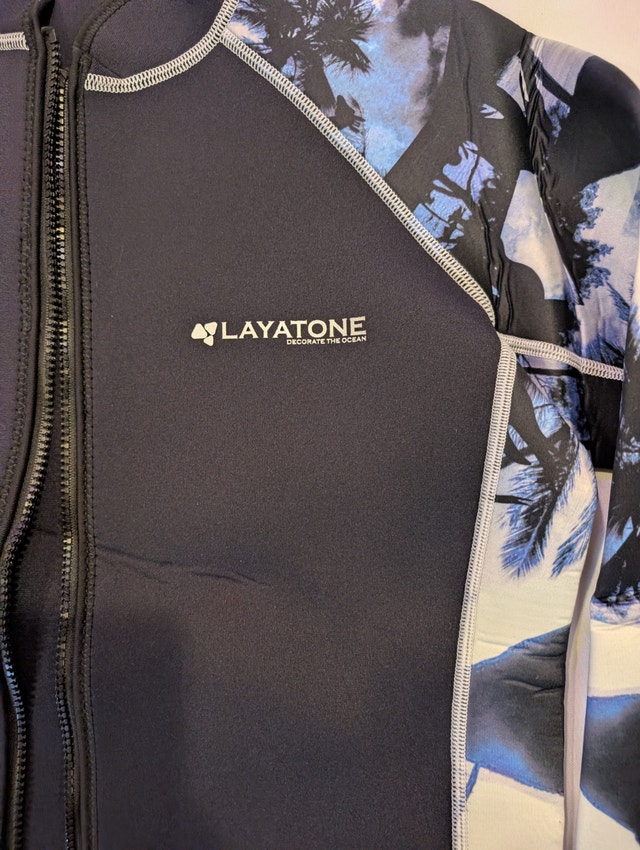 LayaTone Wetsuit Top Women 3mm Neoprene Wetsuit Jacket 2XL - NEW - photo 4