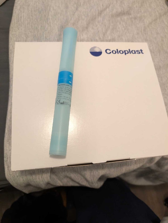 Coloplast SpeediCath Compact Male Catheter Extra Length 12/18 - photo 4