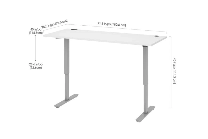 Brand New Electric Height-Adjustable Desk w/ Dual Monitor Arm - photo 3