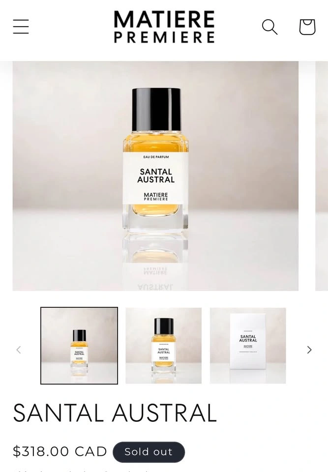 Matiere Premiere - Santal Austral EDP/Eau De Parfum - photo 3