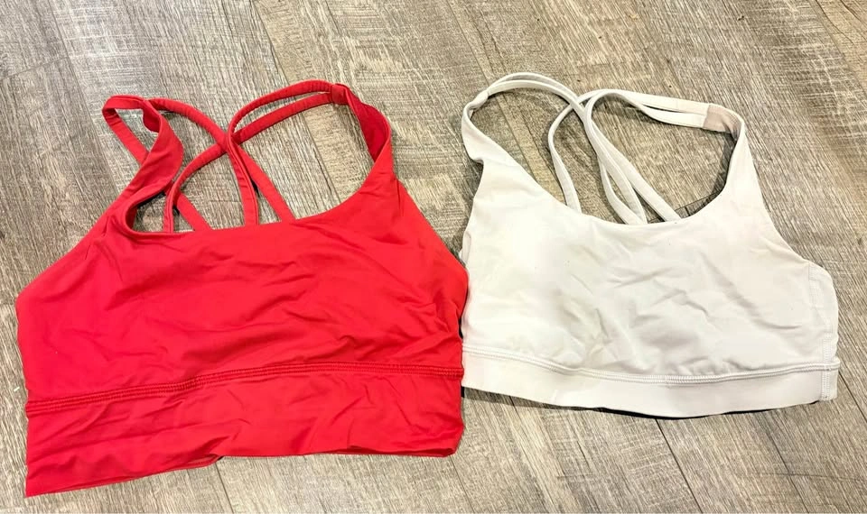 Lululemon Sports Bras Size 4 and 6