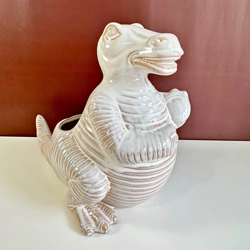 Ceramic Dinosaur 🦖 Planter