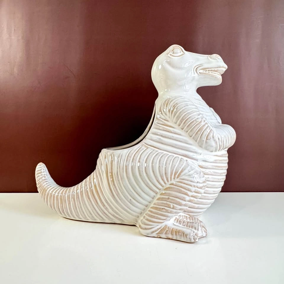 Ceramic Dinosaur 🦖 Planter - photo 3