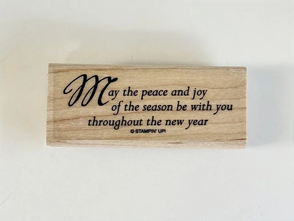 Stampin' Up! Christmas Rubber Stamp Set ~ 7 Stamps - photo 5