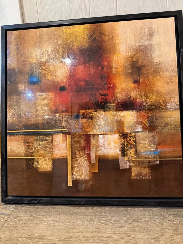 Abstract Framed Wall Art - photo 2