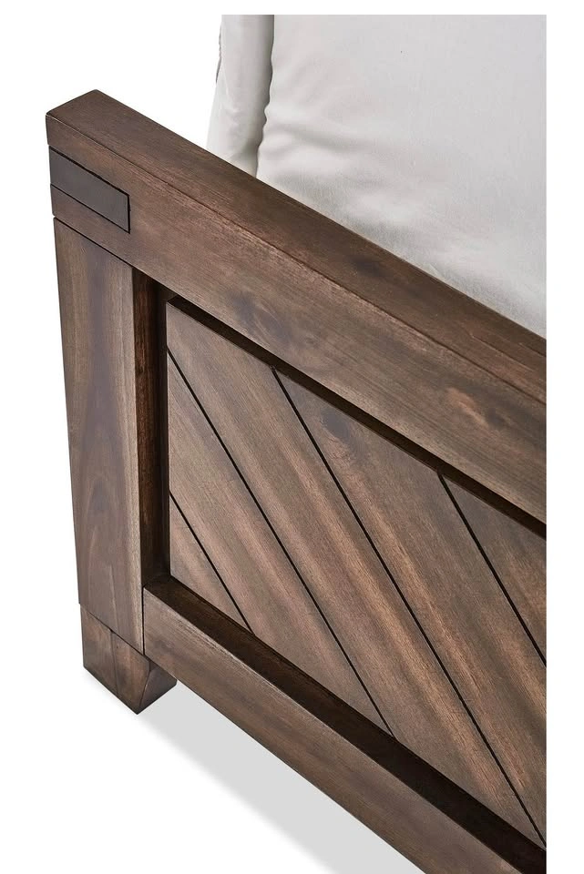 Queen Bed Frame + Headboard + Box Spring | Like New | $520 - photo 3