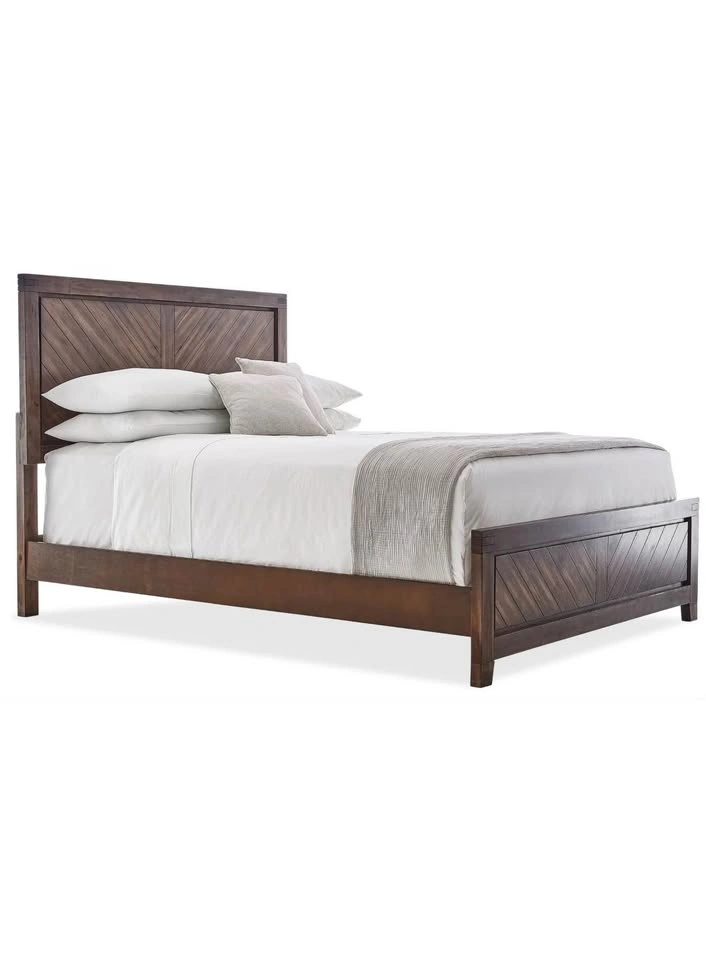 Queen Bed Frame + Headboard + Box Spring | Like New | $520 - photo 4