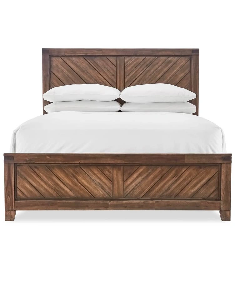 Queen Bed Frame + Headboard + Box Spring | Like New | $520 - photo 5