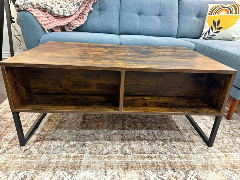 Fully assembled coffee table