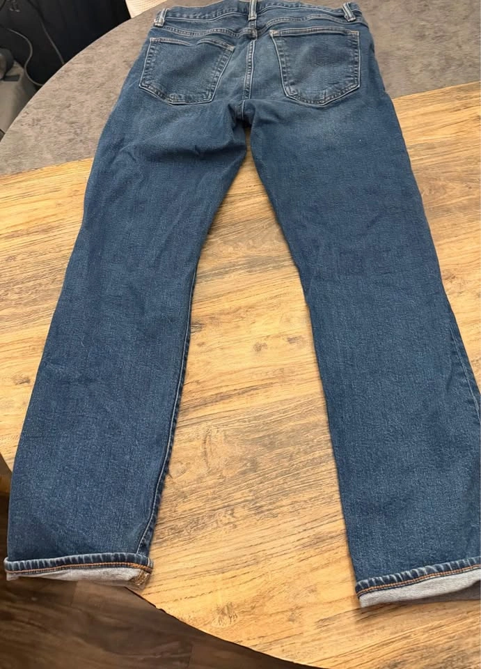 GAP Men’s Straight Jeans – Size 30x30 – Dark Blue - photo 3