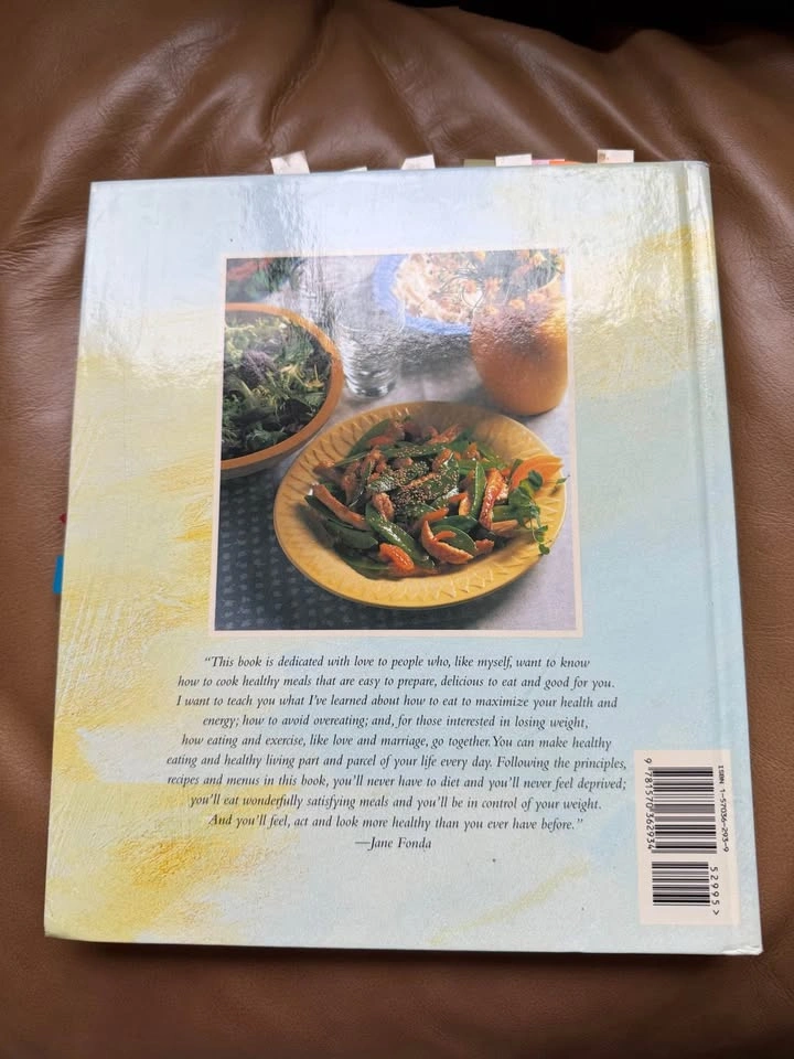 Jane Fonda Cooking for Healthy Living Hardcover Cookbook - photo 2