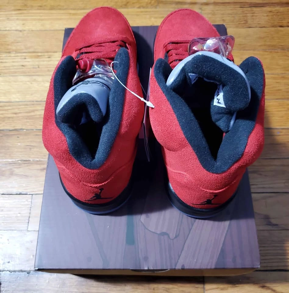 Air Jordan 5 Retro 'Raging Bull' 2021 7.5 Men - photo 4