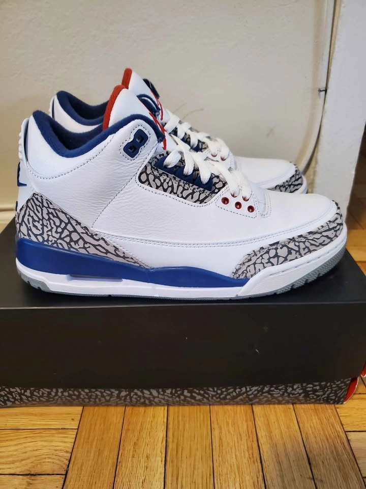 Air Jordan 3 Retro 'True Blue' 2016 Size 7.5 - photo 2
