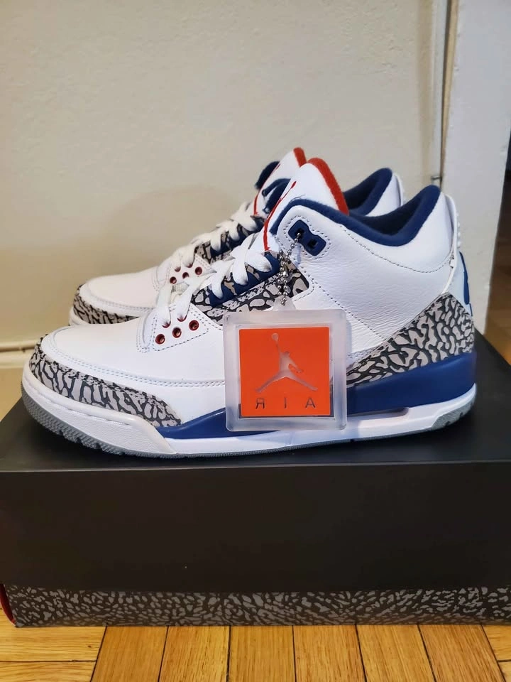 Air Jordan 3 Retro 'True Blue' 2016 Size 7.5 - photo 3