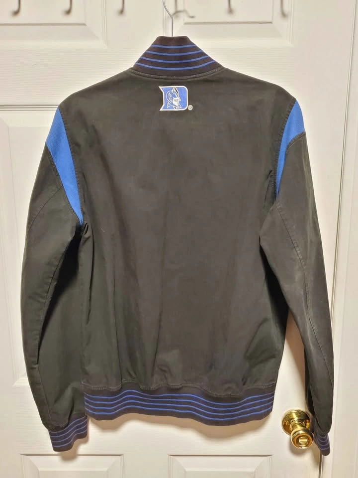 Black and Blue Nike Varsity Duke Blue Devils Jacket vintage M - photo 3